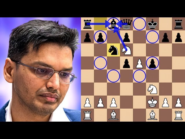 Harikrishna's Octopus Knight Dominates in the Petrov Defense - Chess Game Analysis