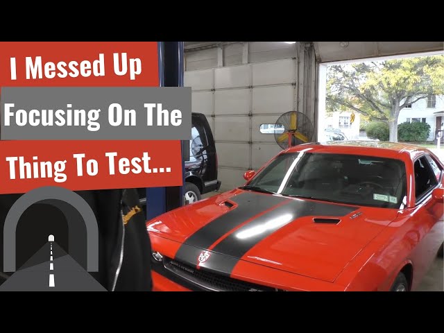 Diagnosing a 2009 Dodge Challenger Stalling Issue After Exhaust Installation
