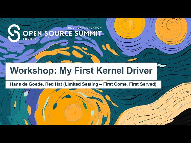 My First Kernel Driver