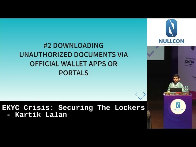 EKYC Crisis: Securing The Lockers