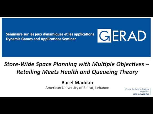 Store-Wide Space Planning with Multiple Objectives - Retailing Meets Health and Queueing Theory