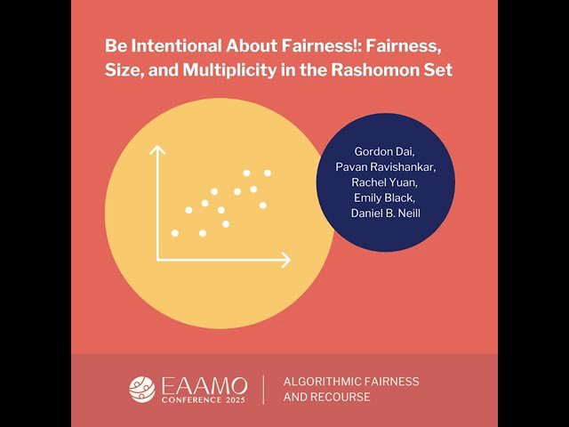 Be Intentional About Fairness - Fairness, Size, and Multiplicity in the Rashomon Set