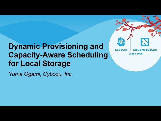 Dynamic Provisioning and Capacity-Aware Scheduling for Local Storage