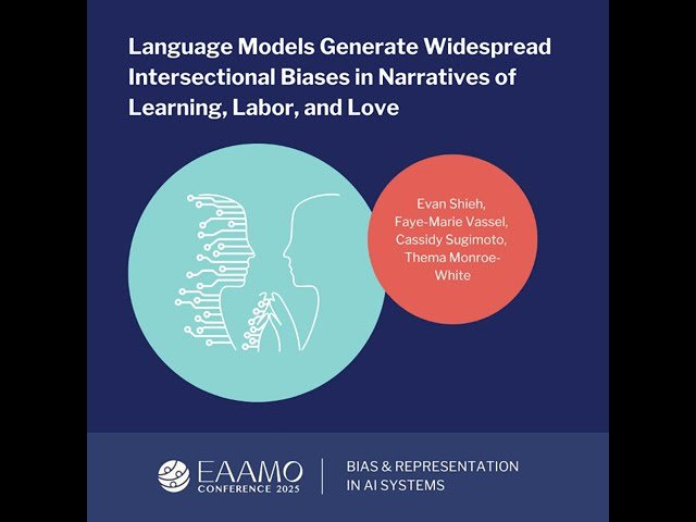Language Models Generate Widespread Intersectional Biases in Narratives of Learning, Labor, and Love