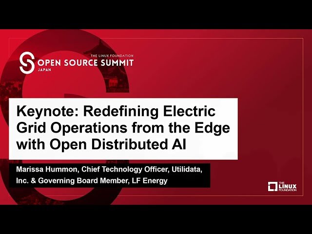 Redefining Electric Grid Operations from the Edge with Open Distributed AI