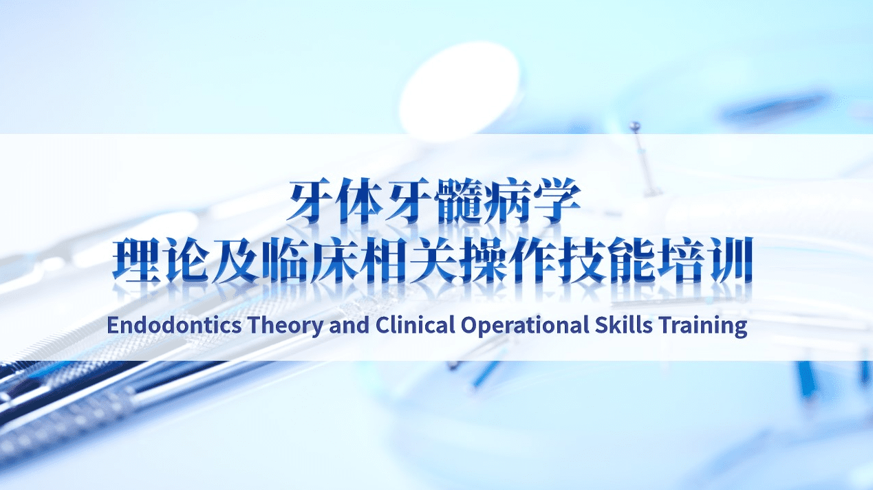 牙体牙髓病学理论及临床相关操作技能培训