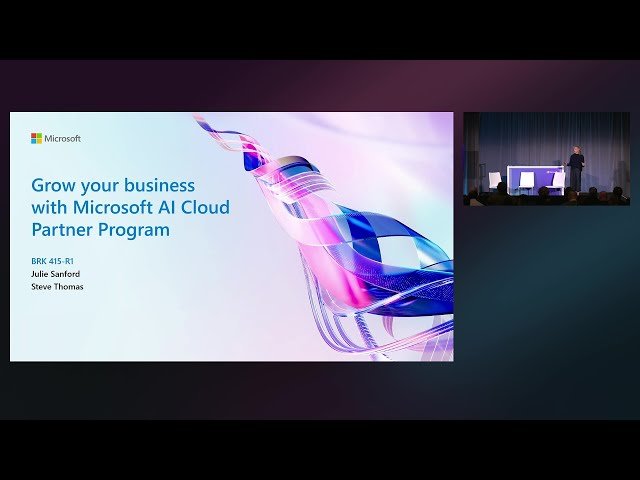 Grow Your Business with Microsoft AI Cloud Partner Program - PBRK415-R1