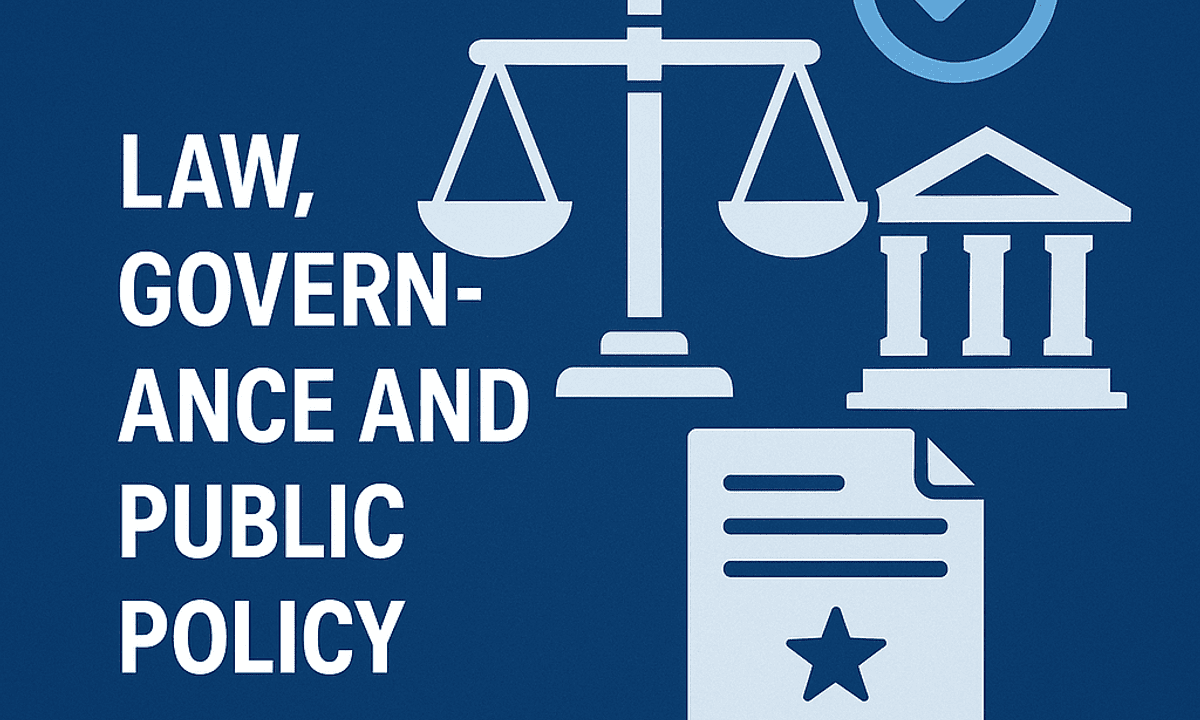 Law, Governance, and Public Policy