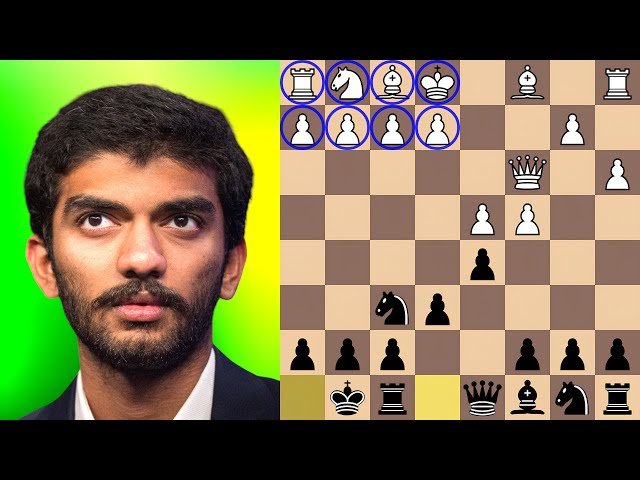 Gukesh's Nimzo-Indian Crushes Abdusattorov in 29 Moves