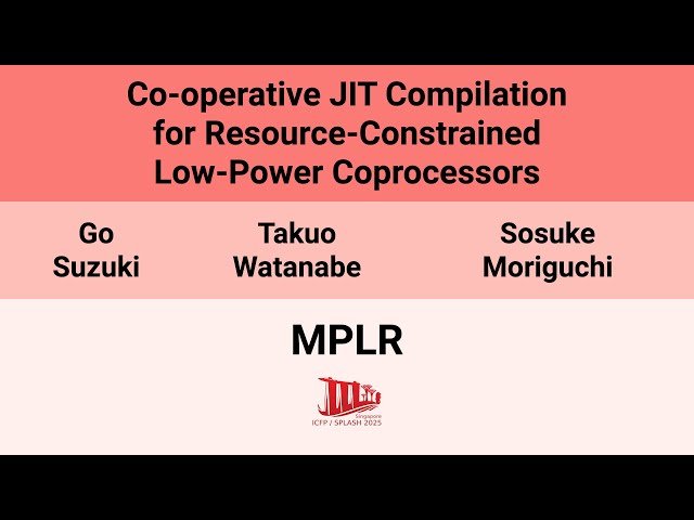Co-operative JIT Compilation for Resource-Constrained Low-Power Coprocessors