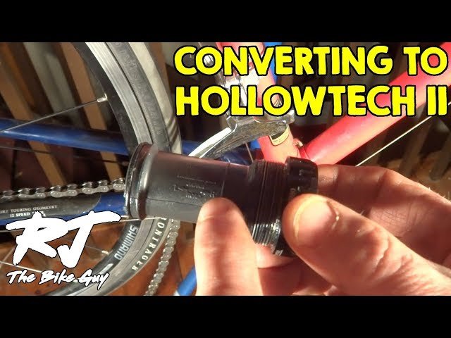 Convert From Square Taper to Hollowtech II Bottom Bracket and Crankset