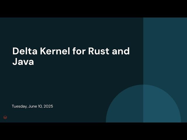 Delta Kernel for Rust and Java - Building High-Performance Engine Integration