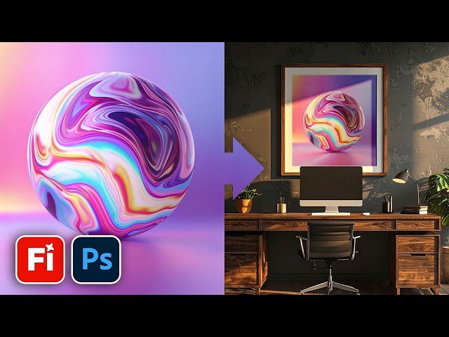 Creating Mockup-Ready Images with Adobe Firefly and Photoshop