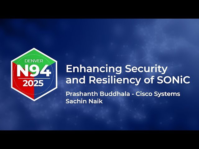 Enhancing Security and Resiliency of SONiC