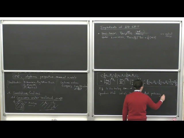 An Introduction to 2D CFT for Statistical Physics and Condensed Matter Students - Lecture V