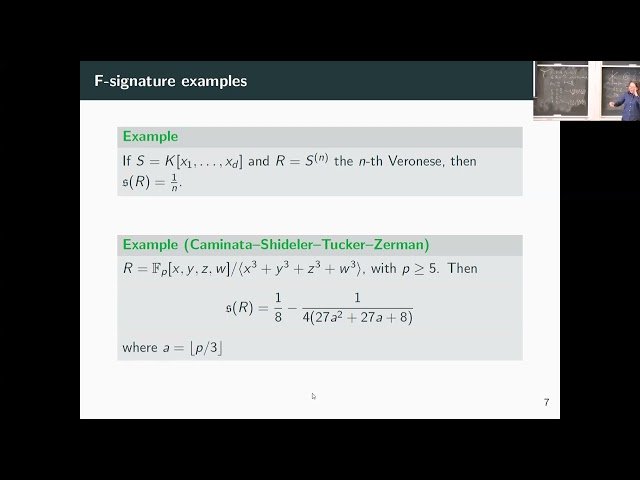 Some Two Variable Limit F-signatures