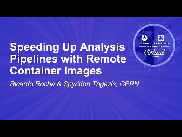 Speeding Up Analysis Pipelines with Remote Container Images