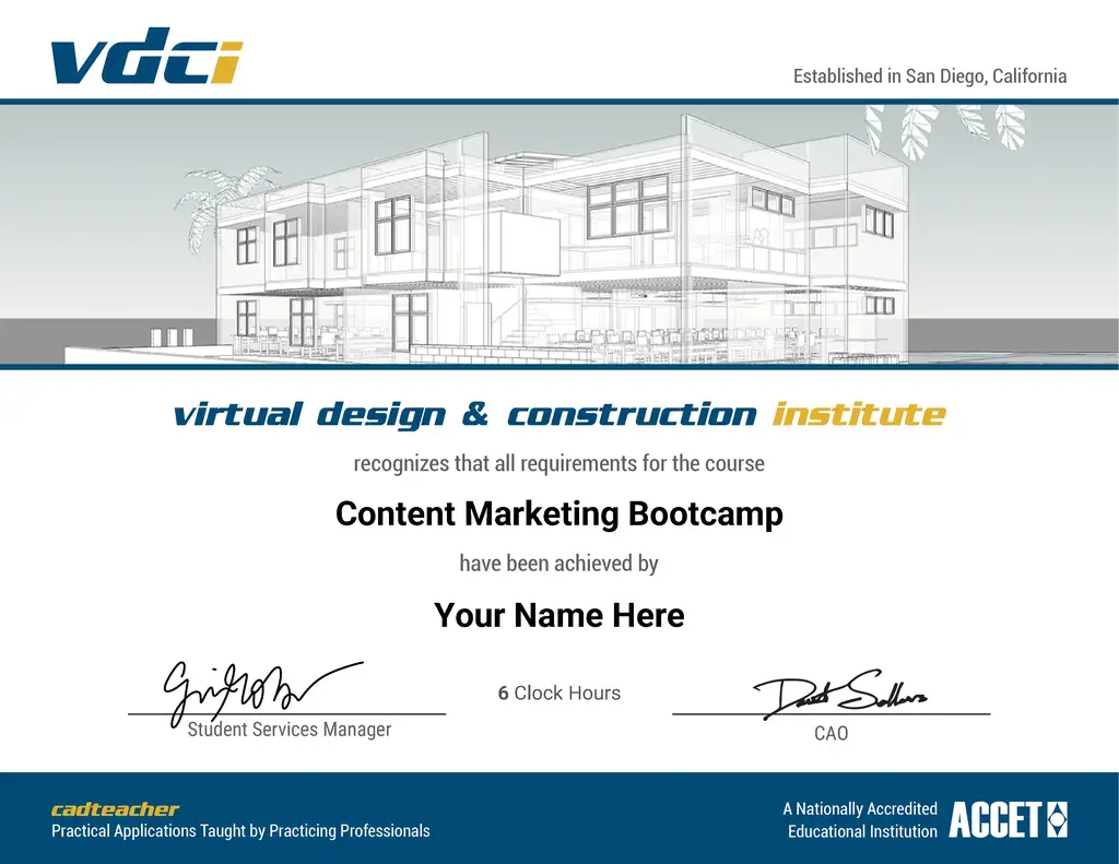 Content Marketing Bootcamp Online