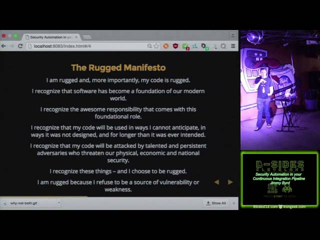 Security Automation in Your Continuous Integration Pipeline