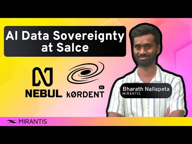 Sovereign AI Infrastructure at Scale - Real-World Lessons from the New Mirantis-Nebul Solution