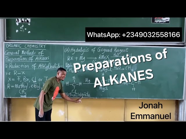 Preparations of Alkanes - Organic Chemistry Reactions