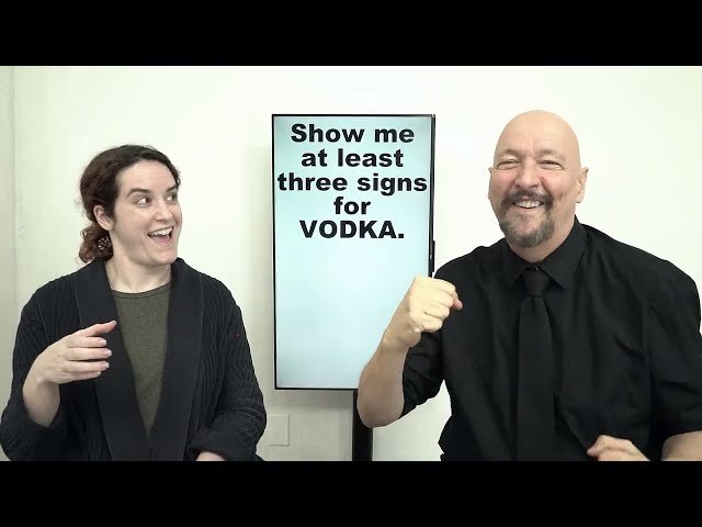 ASL Signs for Victim, Vodka, Vanilla, Vibrator, etc. - Vocabulary Expansion Series Episode 80