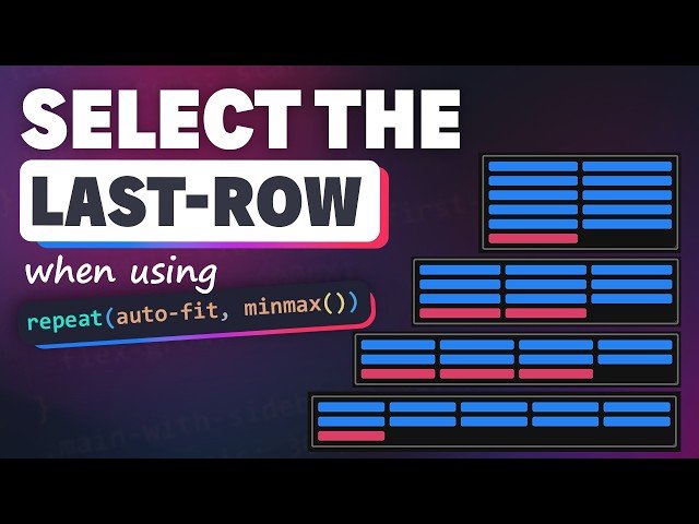 A CSS Trick to Select a Specific Row with Grid Auto-fit/fill