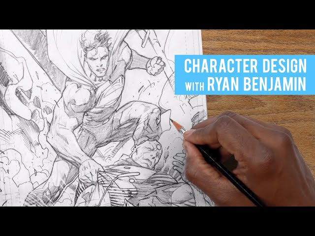 Designing a Dynamic DC Comic Character with Ryan Benjamin