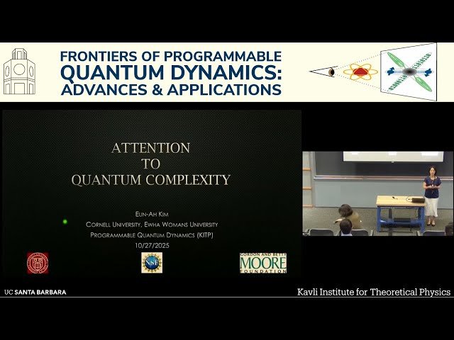 Attention to Quantum Complexity
