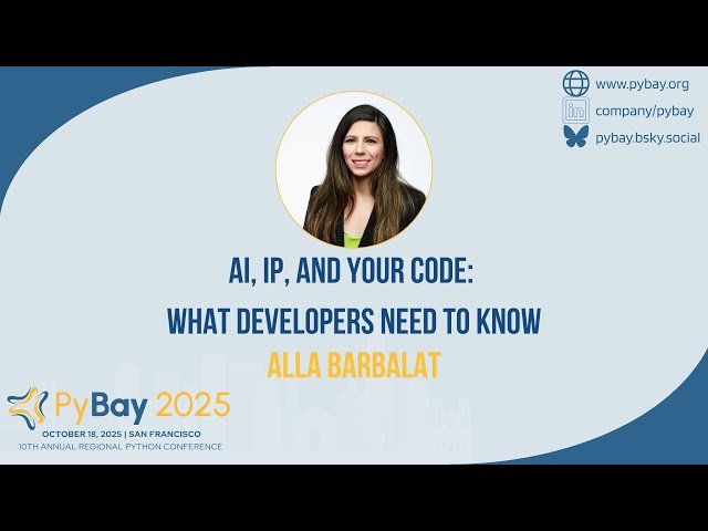 AI, IP, and Your Code - What Developers Need to Know