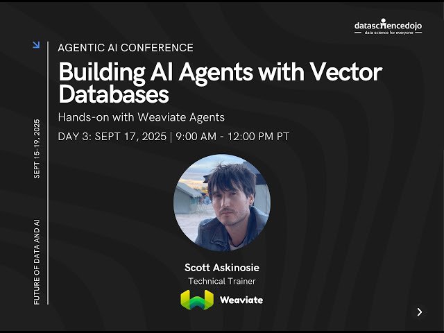 Building AI Agents with Weaviate