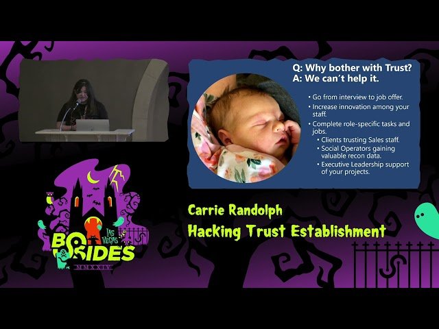 Hacking Trust Establishment - Tactics for Social Engineering and Business Relationships