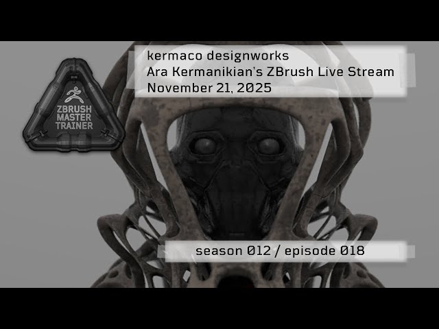 Hard Surface and Character Design with ZBrush