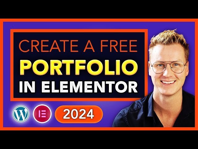 Create an Impressive Portfolio Using WordPress and Elementor