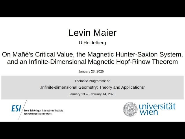 On Mañé's Critical Value, the Magnetic Hunter-Saxton System, and an Infinite-Dimensional Magnetic Hopf-Rinow Theorem