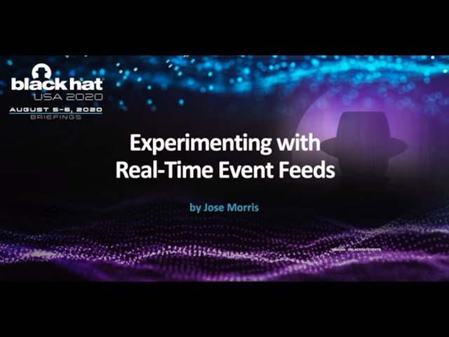 Experimenting with Real-Time Event Feeds