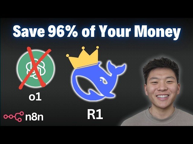 Two Ways to Save 96% of Your Money Using DeepSeek R1 in n8n