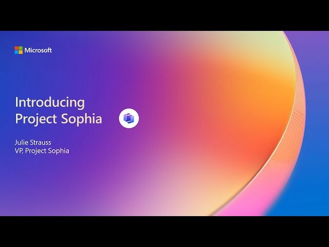 Project Sophia - Solving Complex Problems with Next-Generation AI