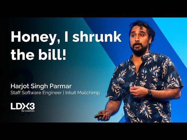 Honey, I Shrunk the Bill! - Cost Optimization Strategies for Large-Scale Data Systems