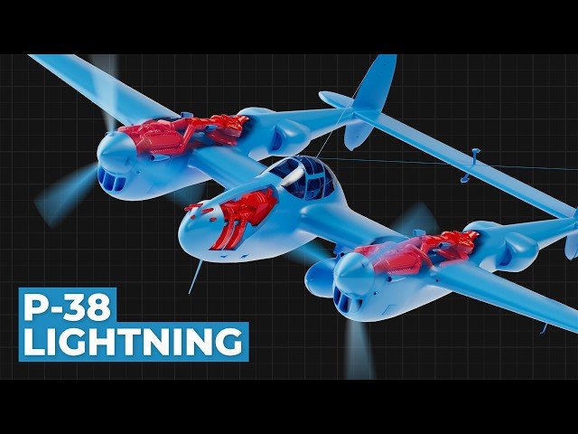 The Insane Engineering of the P-38 Lightning