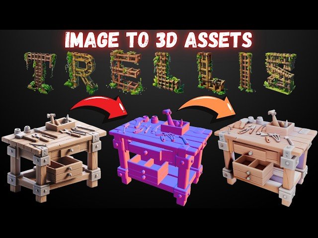 Step by Step TRELLIS Tutorial - Generate High-Quality 3D Assets from Static Images Locally