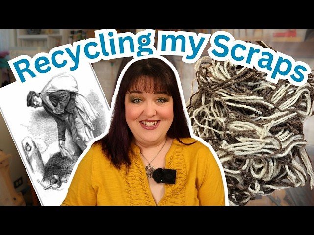 Can I Re-Spin My Yarn Scraps - Historical Recycling