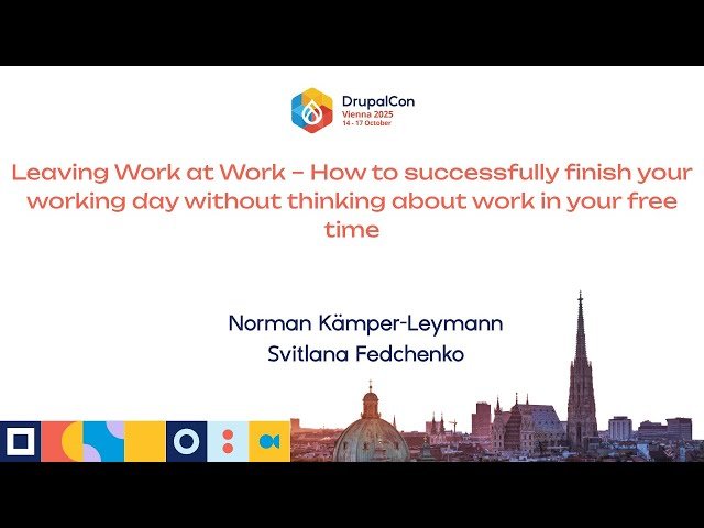 Leaving Work at Work - How to Successfully Finish Your Working Day Without Thinking About Work