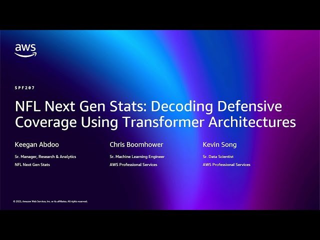 NFL Next Gen Stats - Decoding Defensive Coverage Using Transformer Architectures
