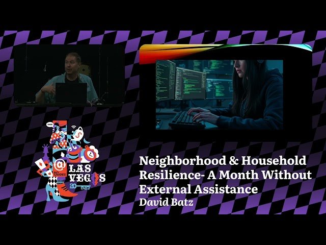 Neighborhood and Household Resilience - A Month Without External Assistance