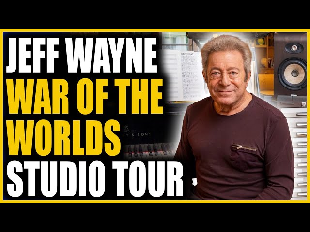 Inside Jeff Wayne's Creative Universe - A Visit to the Studio Behind The War of the Worlds