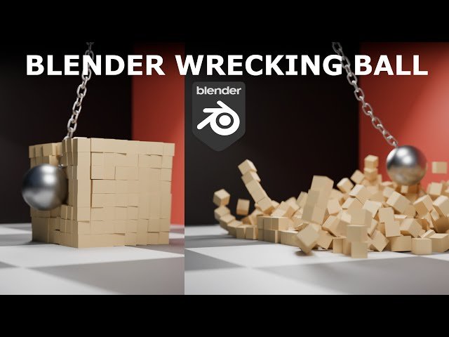 Wrecking Ball - Rigid Body Beginners Tutorial