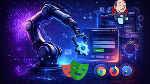 Playwright Automation with Python, Pytest, AI & Jenkins