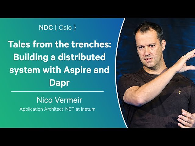 Tales from the Trenches - Building a Distributed System with Aspire and Dapr