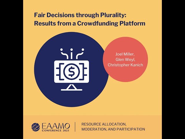 Fair Decisions through Plurality Results from a Crowdfunding Platform
